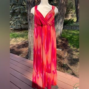 a.n.a. pink and red summer dress